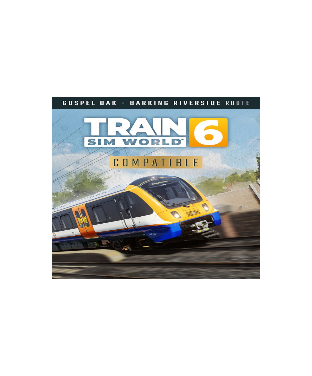 Train Sim World 6: London Overground Suffragette line: Gospel Oak - Barking Riverside Route Add-On DLC XBOX One / Xbox Series X|